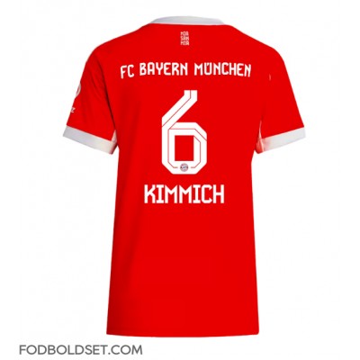 Bayern Munich Joshua Kimmich #6 Hjemmebanetrøje Dame 2025-26 Kortærmet Bayern Munich Joshua Kimmich #6 Hjemmebanetrøje Dame 2025-26 Kortærmet